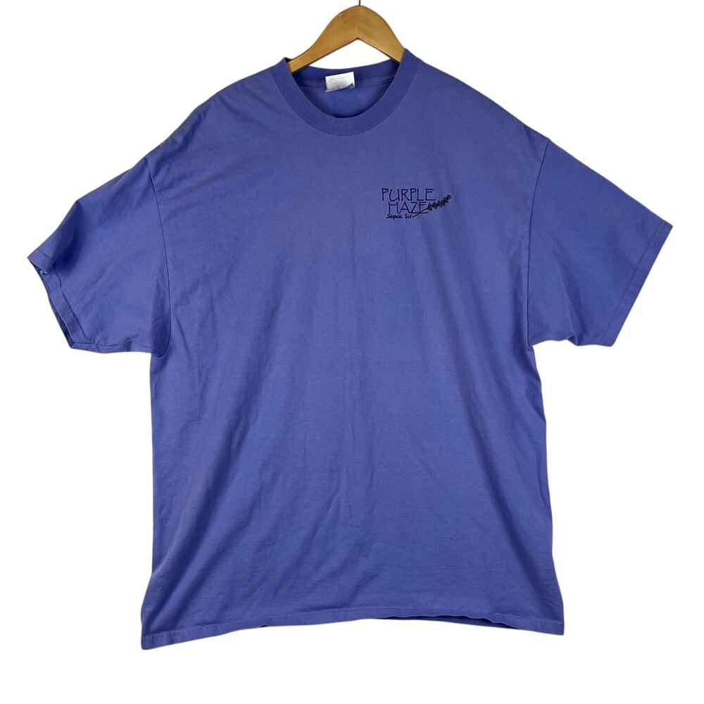 Vintage Port and Company Mens 2XL Purple Haze y2K Streetwear Grungeā T shirt